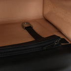 Delvaux Tempete MM Leather 2Way Handbag in Black