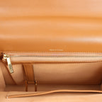 Delvaux Tempete MM Leather 2Way Handbag in Brown