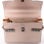 Delvaux Tempête MM Leather 2Way Handbag in Pink