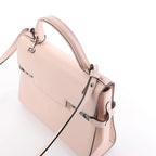 Delvaux Tempête MM Leather 2Way Handbag in Pink