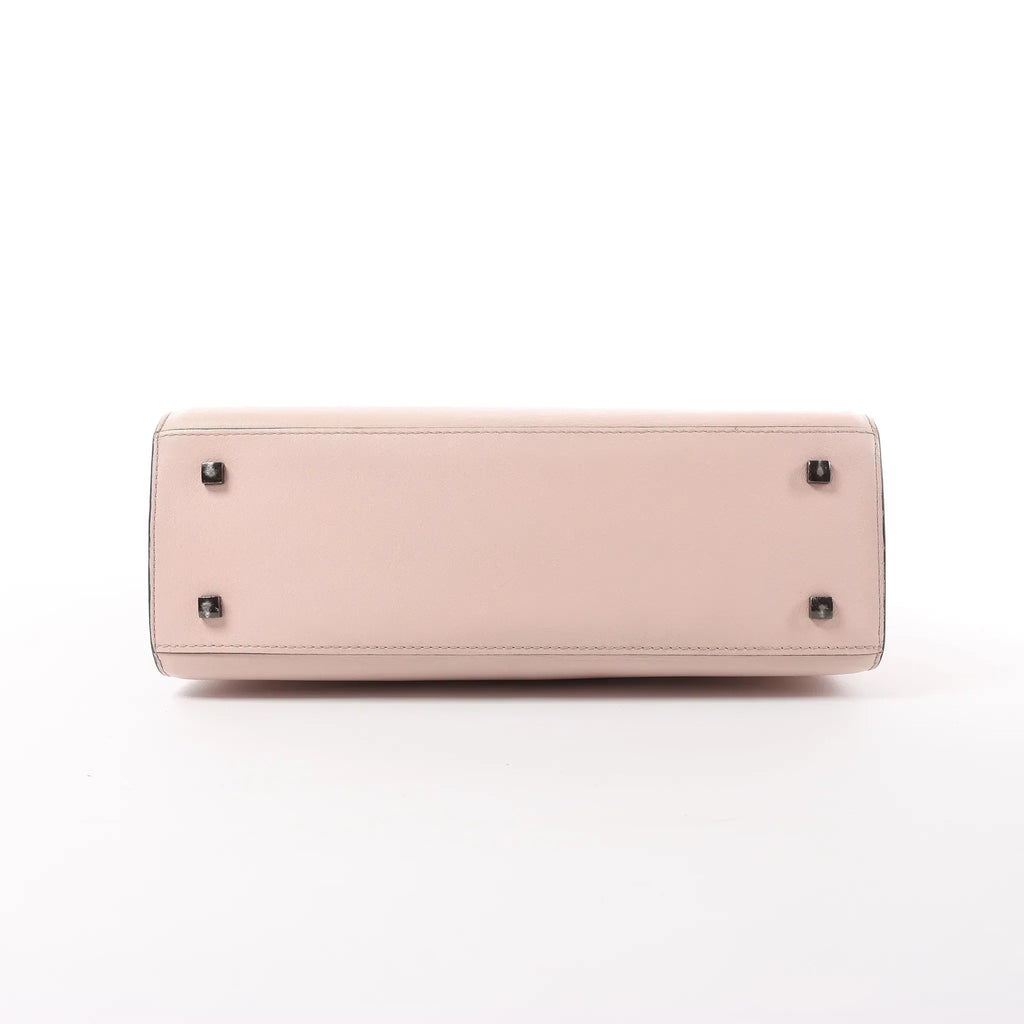 Delvaux Tempête MM Leather 2Way Handbag in Pink