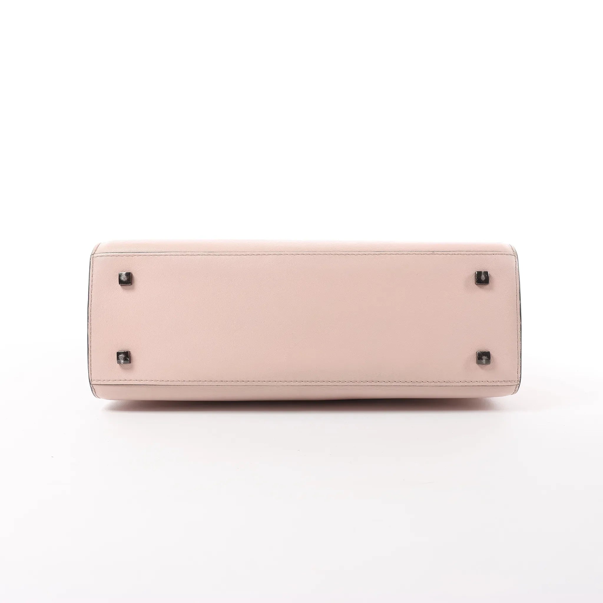Delvaux Tempête MM Leather 2Way Handbag in Pink