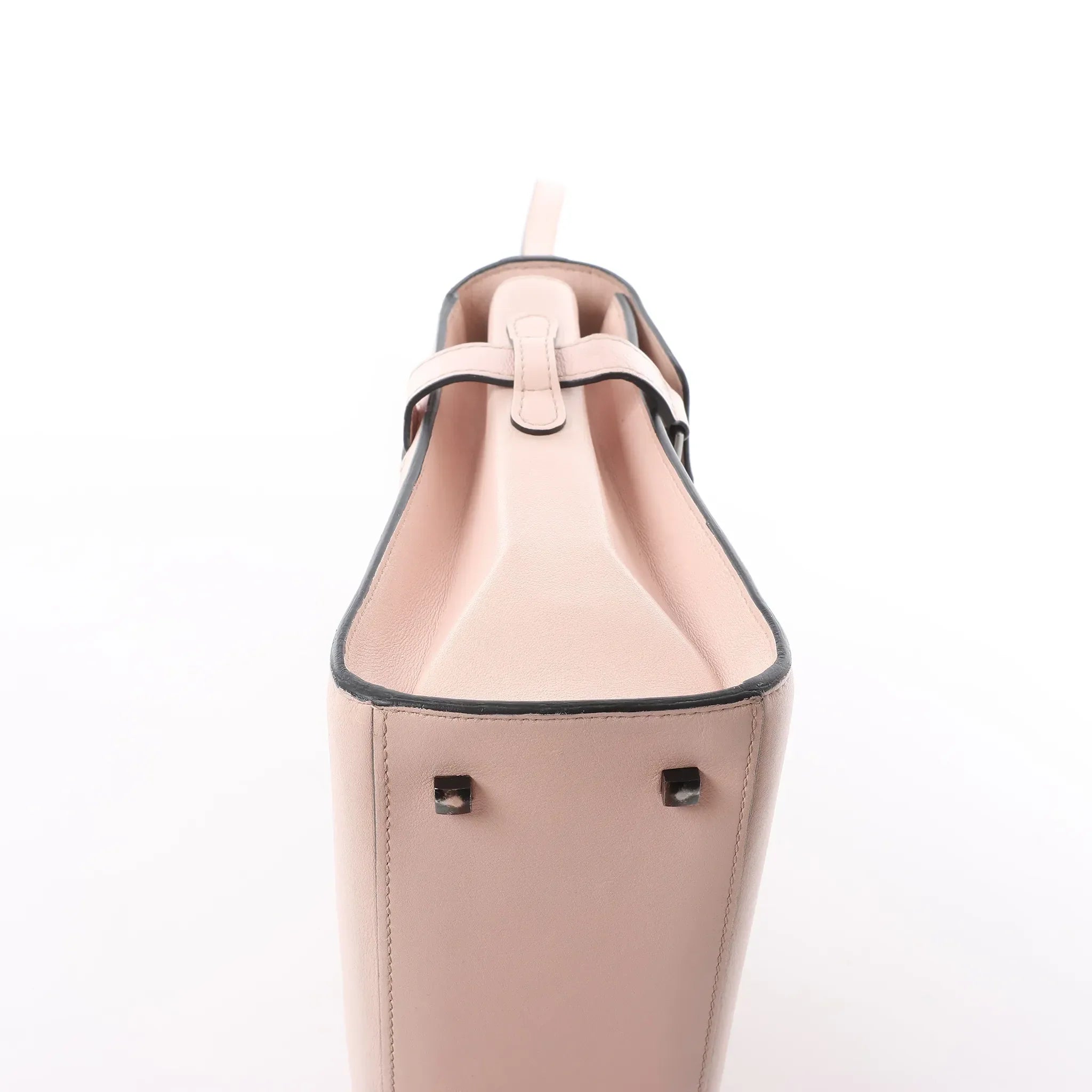 Delvaux Tempête MM Leather 2Way Handbag in Pink