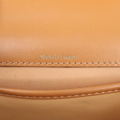 Delvaux Tempête PM Leather 2Way Handbag in Brown