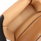 Delvaux Tempête PM Leather 2Way Handbag in Brown