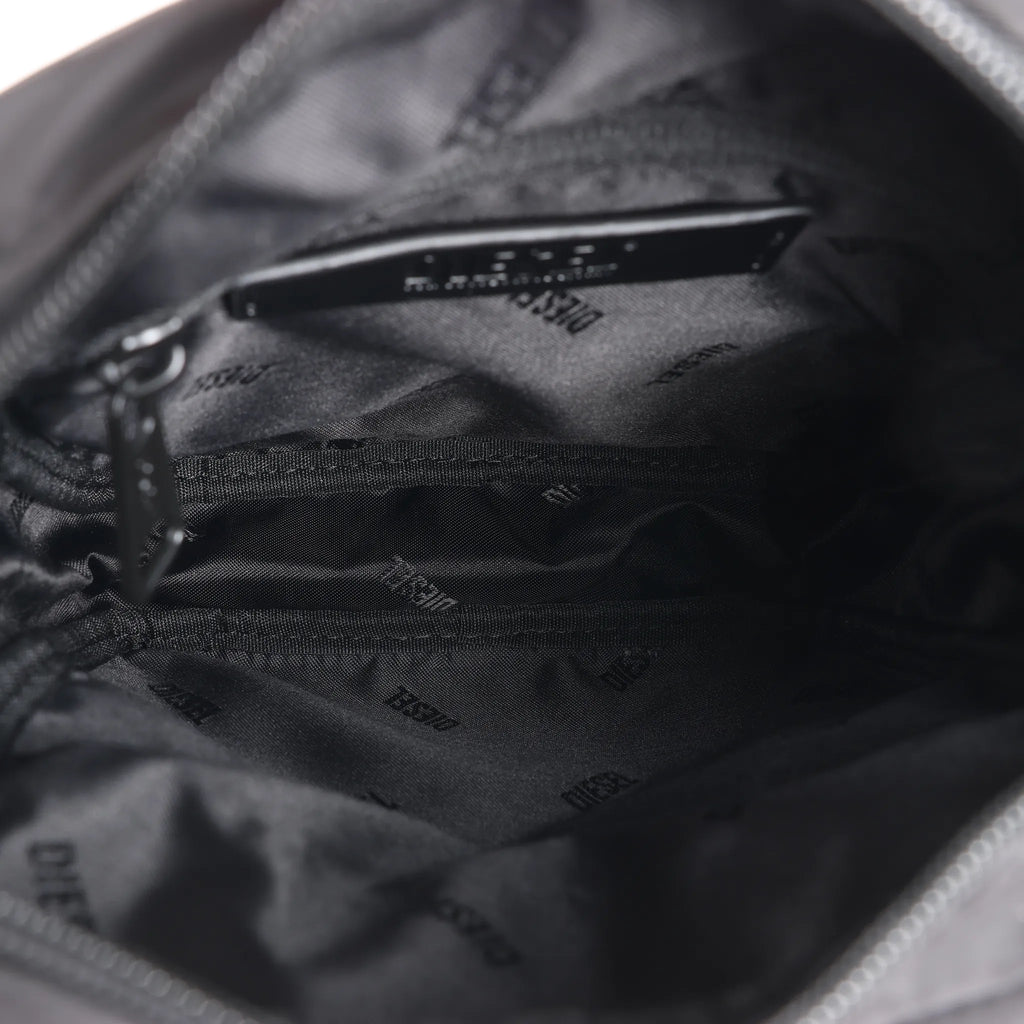 Diesel D-Pack Nylon Crossbody Bag in Black