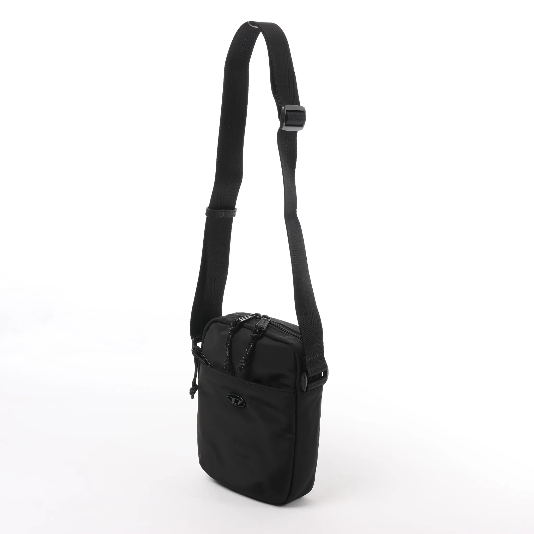 Diesel D-Pack Nylon Crossbody Bag in Black