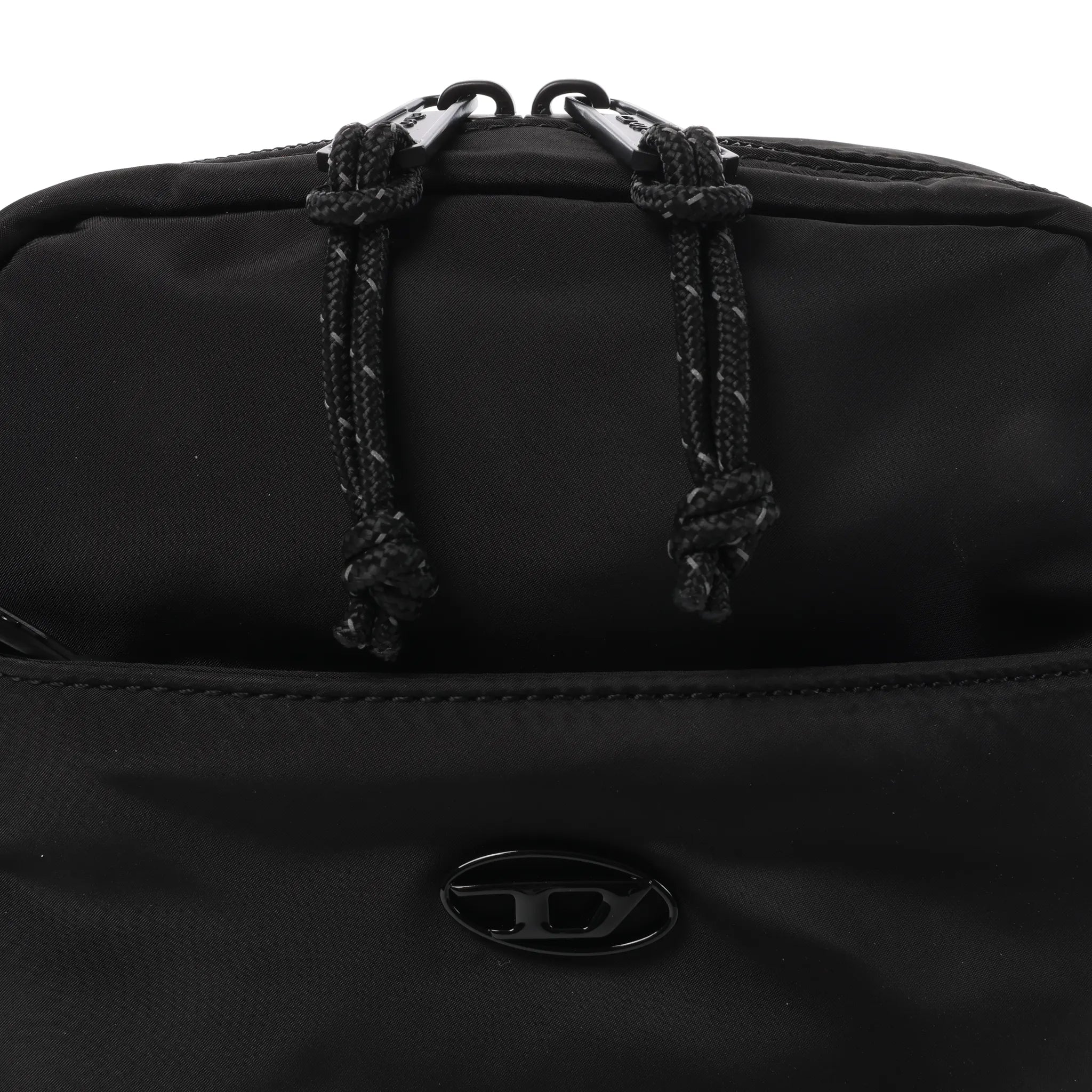 Diesel D-Pack Nylon Crossbody Bag in Black