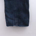 Diesel DE-ALI-S GIACCA Cropped Denim Jacket in Navy Blue, Size XL