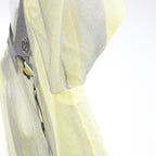 DIESEL Lurex-Detail Long-Sleeved Shirt in Yellow, Size S