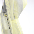 DIESEL Lurex-Detail Long-Sleeved Shirt in Yellow, Size S