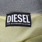DIESEL Lurex-Detail Long-Sleeved Shirt in Yellow, Size S