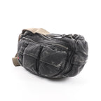 Diesel Multi-Pkts Multipocket Washed Denim Crossbody bag in Gray
