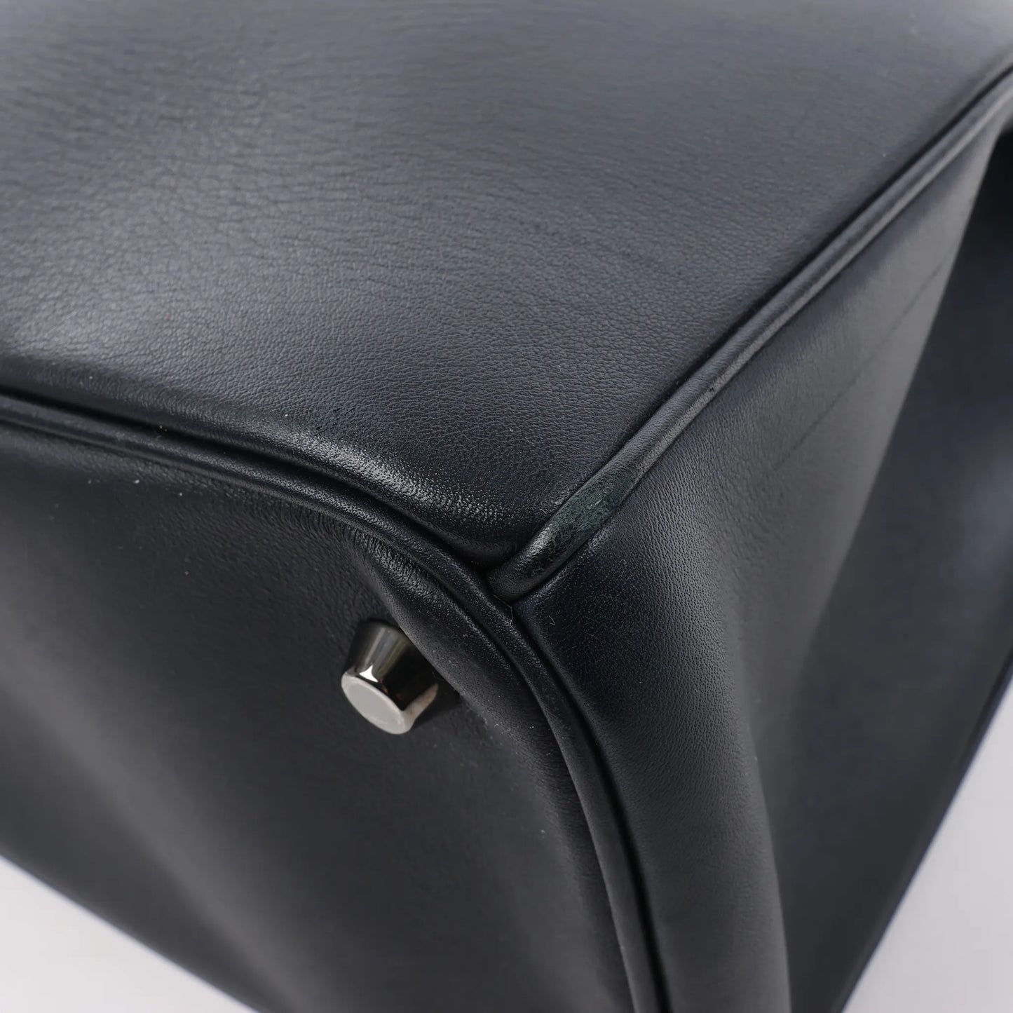 Große 2-Wege-Handtasche aus Glattleder von Dior Diorissimo in Schwarz x Rose Indien