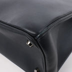 Dior Diorissimo Smooth Leather Large 2Way Handbag in Black x Rose Indien