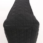 Dior Lady Dior Cannage Nylon Handbag in Black