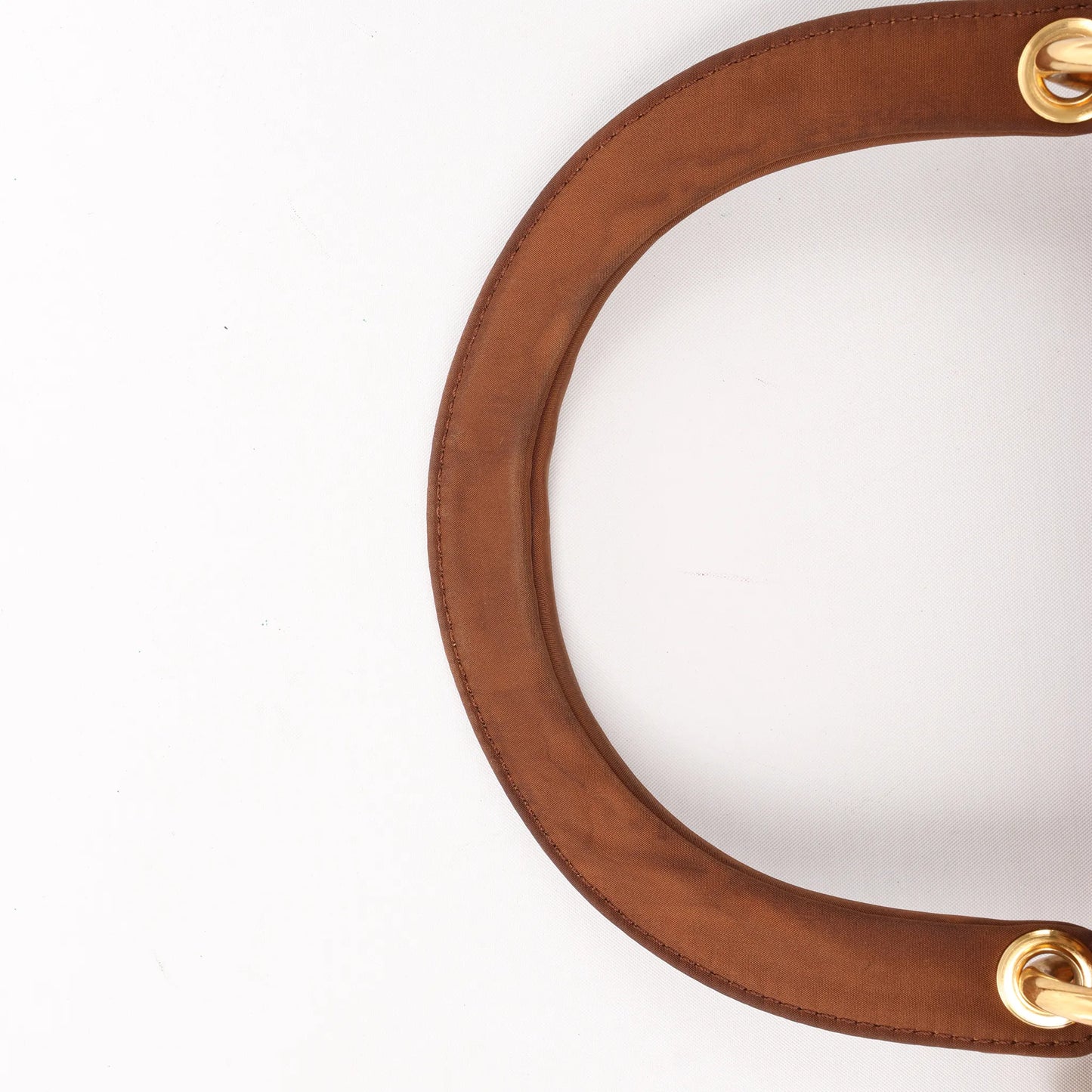 Dior Lady Dior Cannage Nylon Handbag in Brown