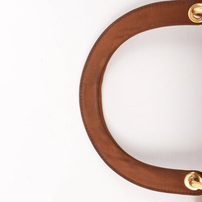 Dior Lady Dior Cannage Nylon Handbag in Brown