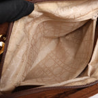 Dior Lady Dior Cannage Nylon Handbag in Brown