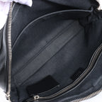 Bolso de mano grande de 2 vías Dior Diorissimo de cuero liso en negro x Rose Indien