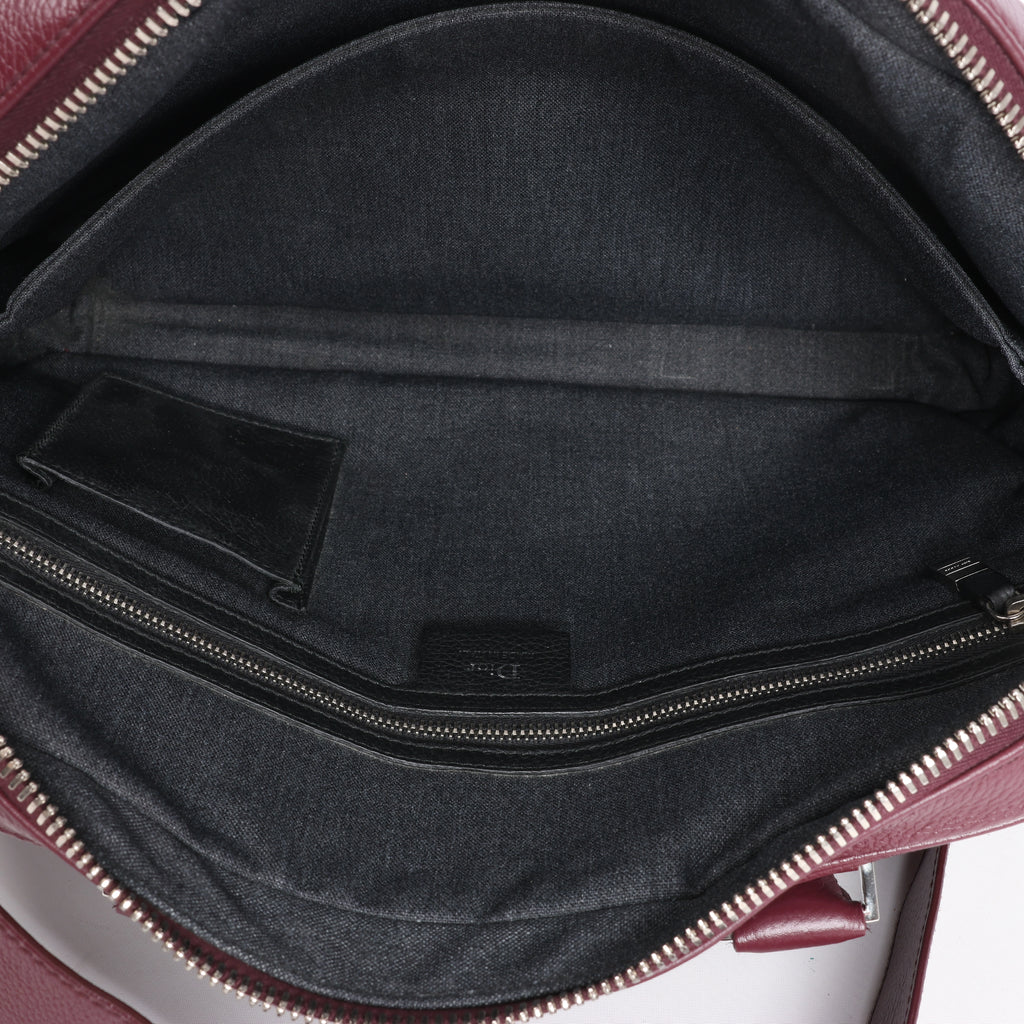 Bolso de hombro grande Dior Book Tote de lona caleidioscópica en azul marino