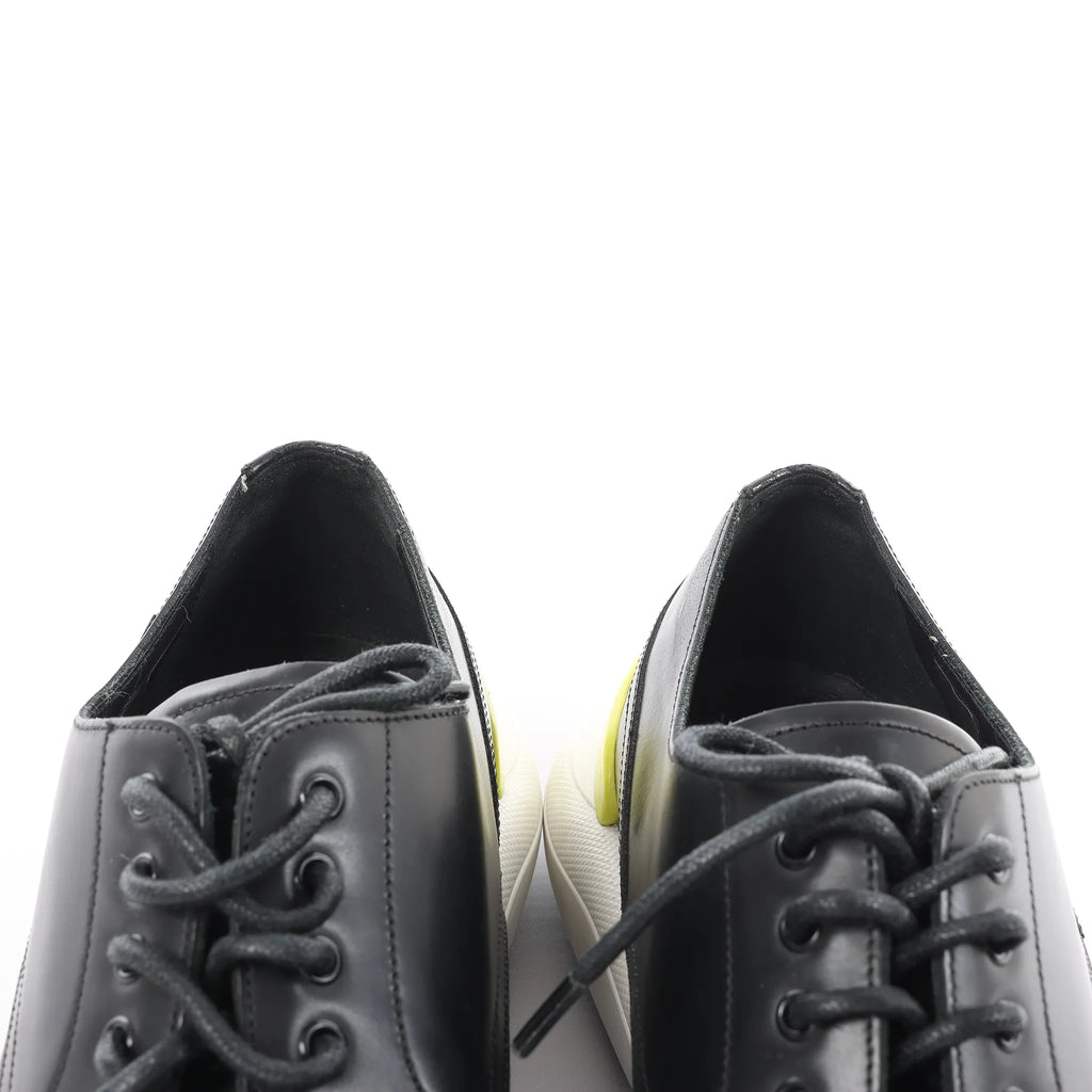 Dior Derby Hybrid Sole Leather Sneakers in Black, Size 42.5 EU