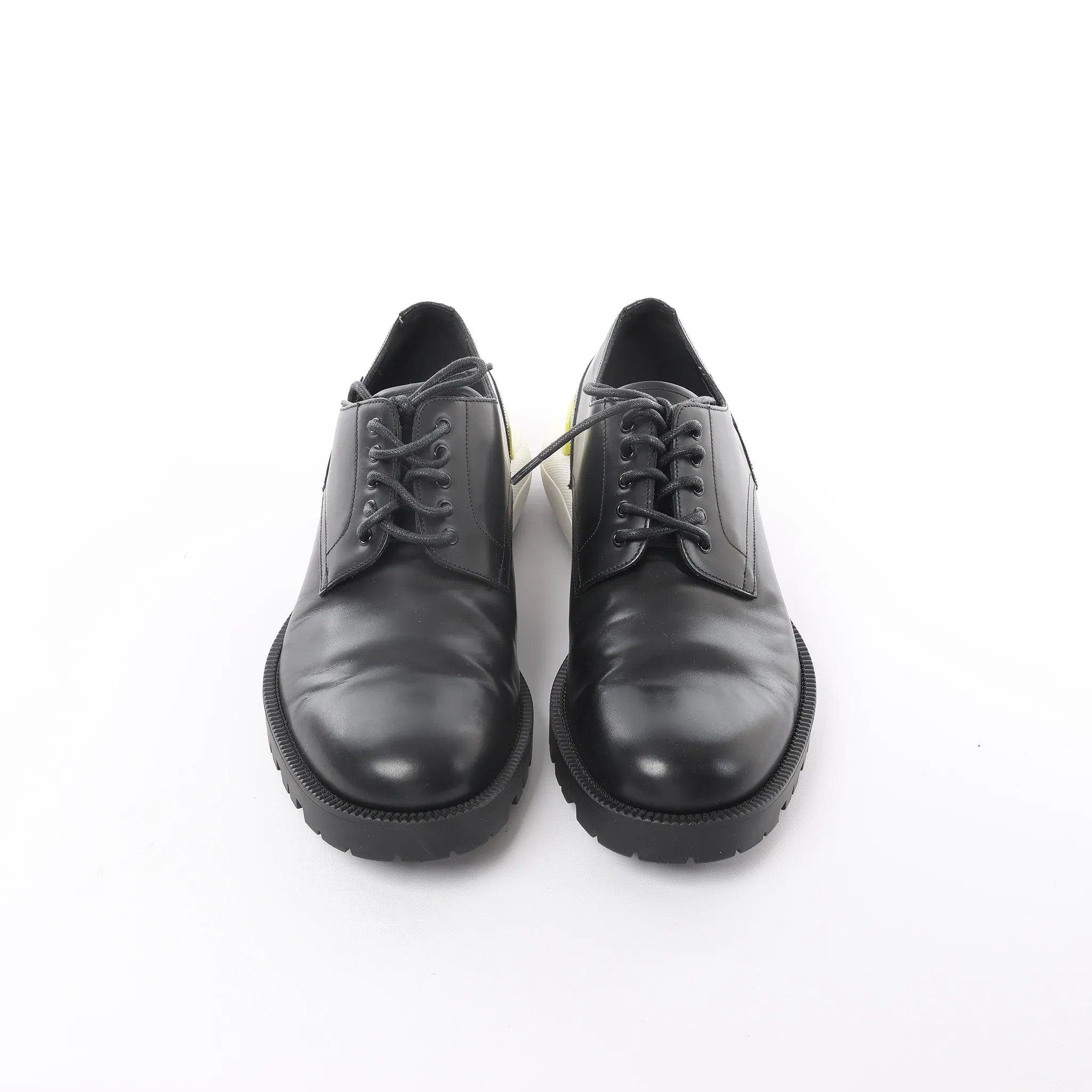 Dior Derby Hybrid Sole Leather Sneakers in Black, Size 42.5 EU