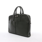 Dior Homme Leather Business Handbag in Green