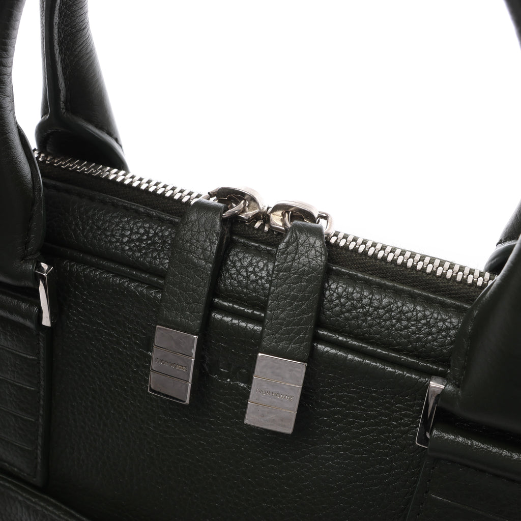 Bolso de hombro grande Dior Book Tote de lona caleidioscópica en azul marino