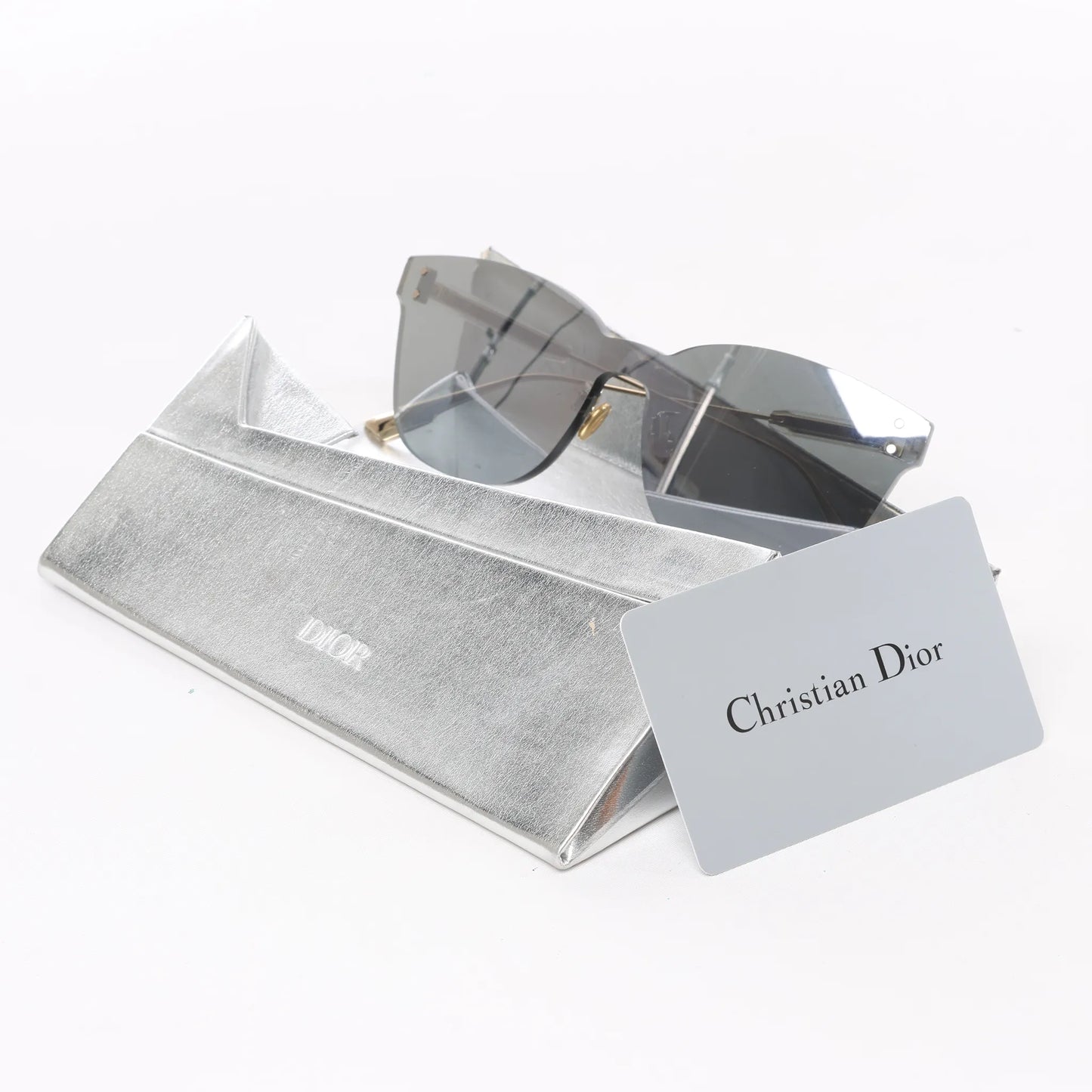Dior Mirrored Color Quake 2 Sunglasses in Silver