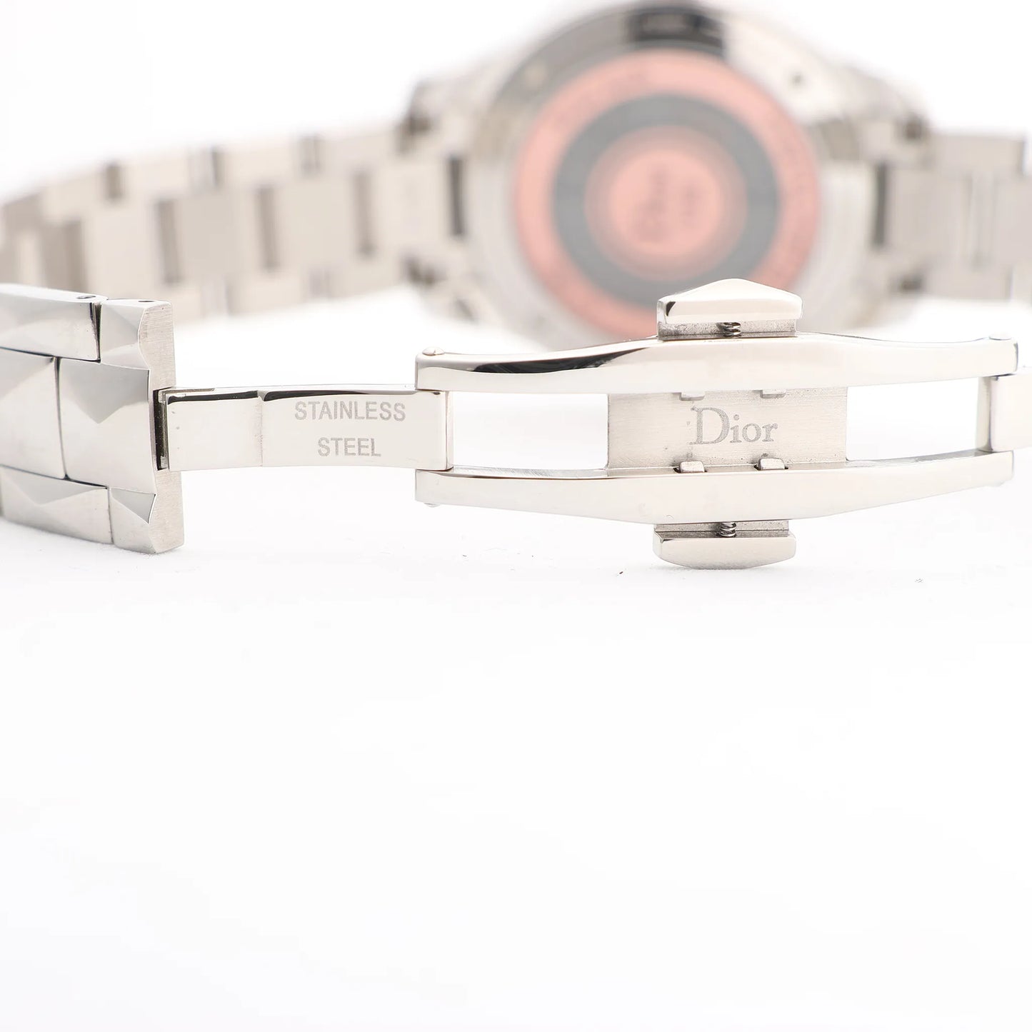 Dior Montaigne CD152510 FU6977 SS AT Watch with Blue Dial