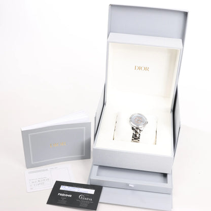 Dior Montaigne CD152510 FU6977 SS AT Watch with Blue Dial