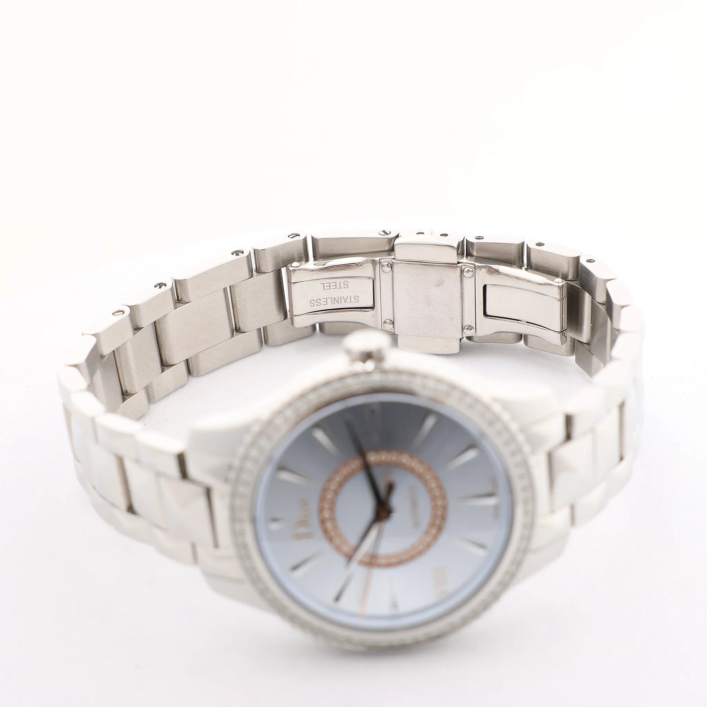 Dior Montaigne CD152510 FU6977 SS AT Watch with Blue Dial