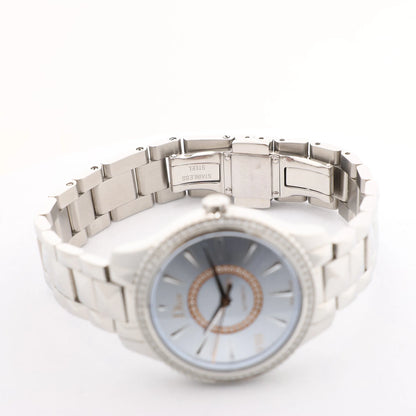 Dior Montaigne CD152510 FU6977 SS AT Watch with Blue Dial