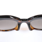 Dior Brown Havana Dior Soft 1 Cat Eye Sunglasses