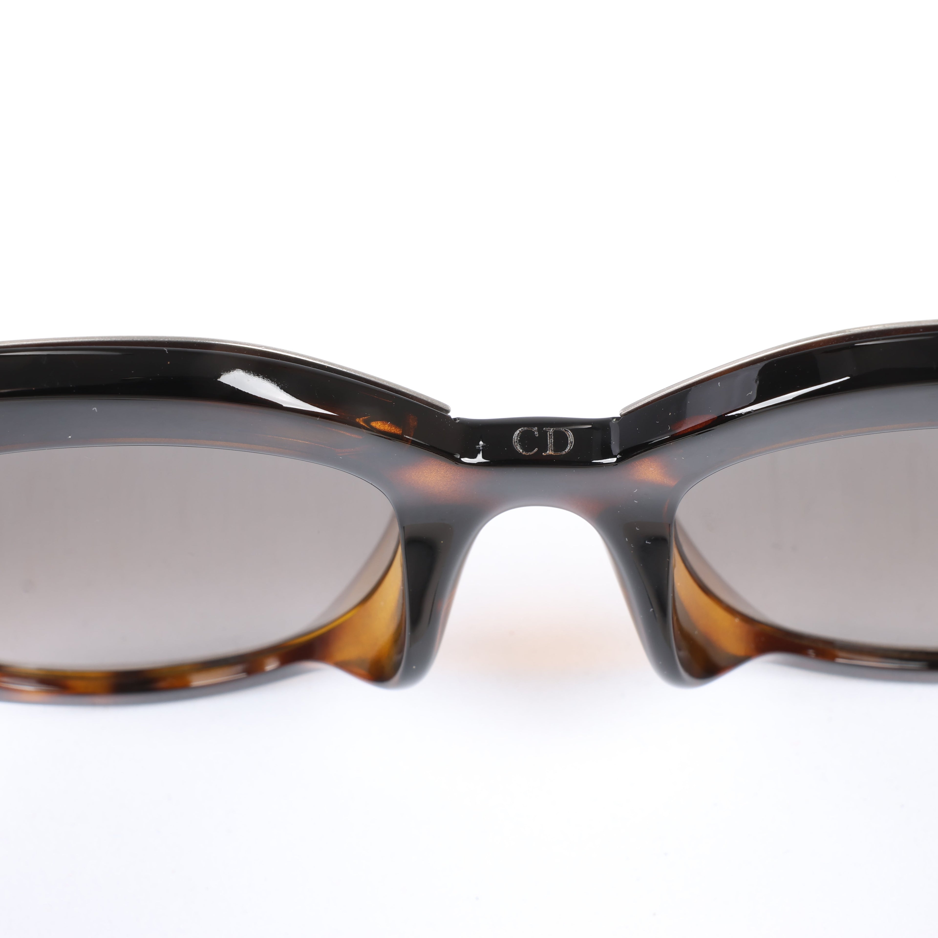 Dior Brown Havana Dior Soft 1 Cat Eye Sunglasses