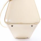 Bolso de mano Dior Saddle Mini Bag de piel en color crudo