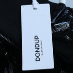 Dondup Glossy Jacket in Black, 42 IT