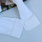 Dsquared2 Camouflage Panel White Shirt, 48 IT