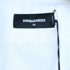 Dsquared2 Camouflage Panel White Shirt, 48 IT