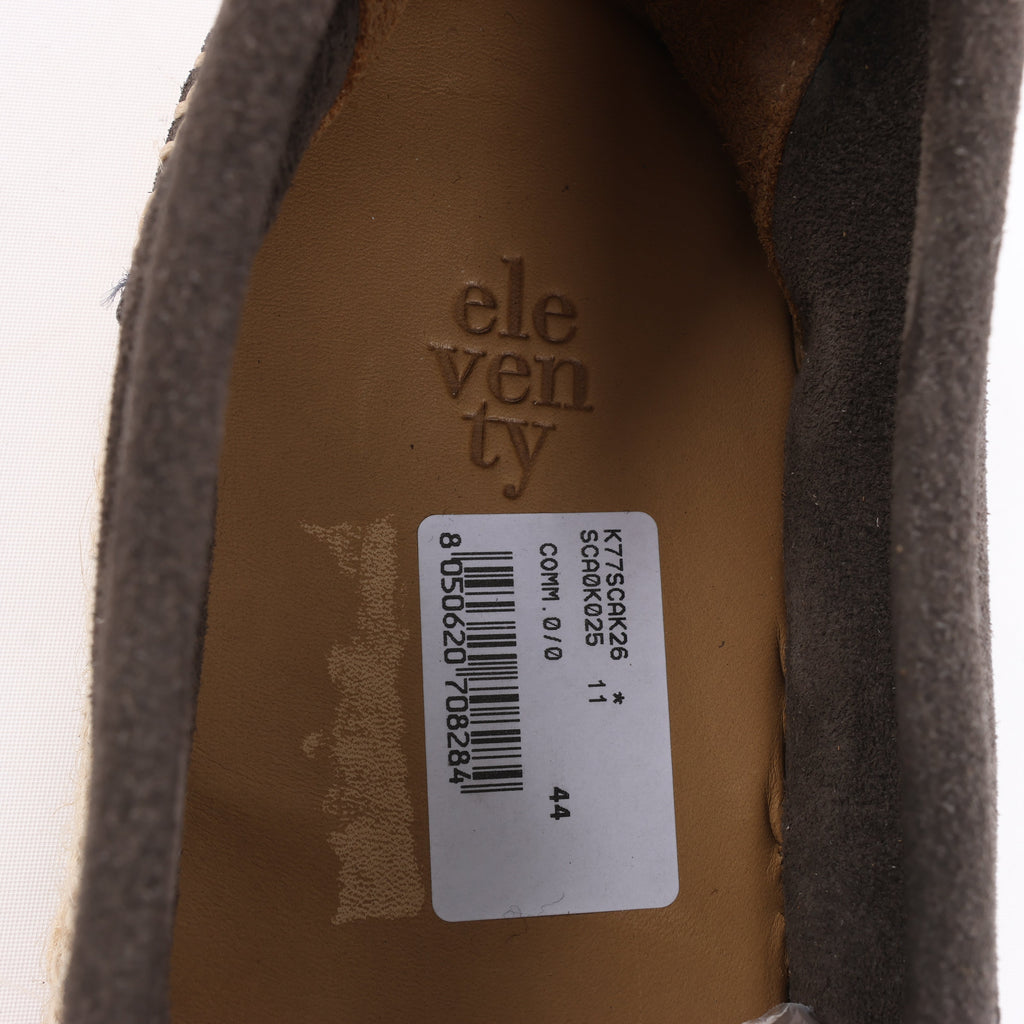 ELEVENTY Suede Espadrilles in Brown, Side 44 EU KEEP