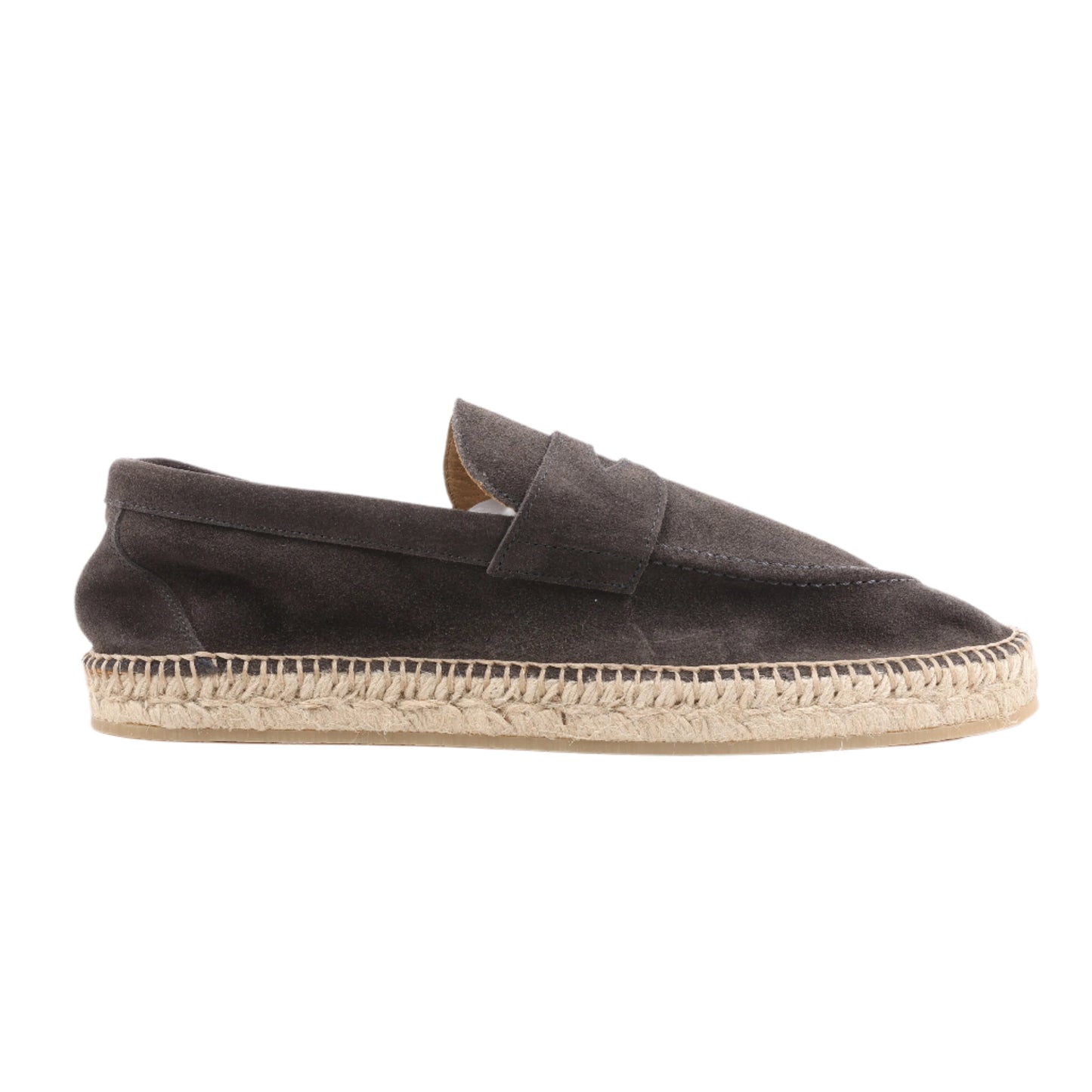 Espadrilles en daim ELEVENTY marron, côté 44 EU KEEP