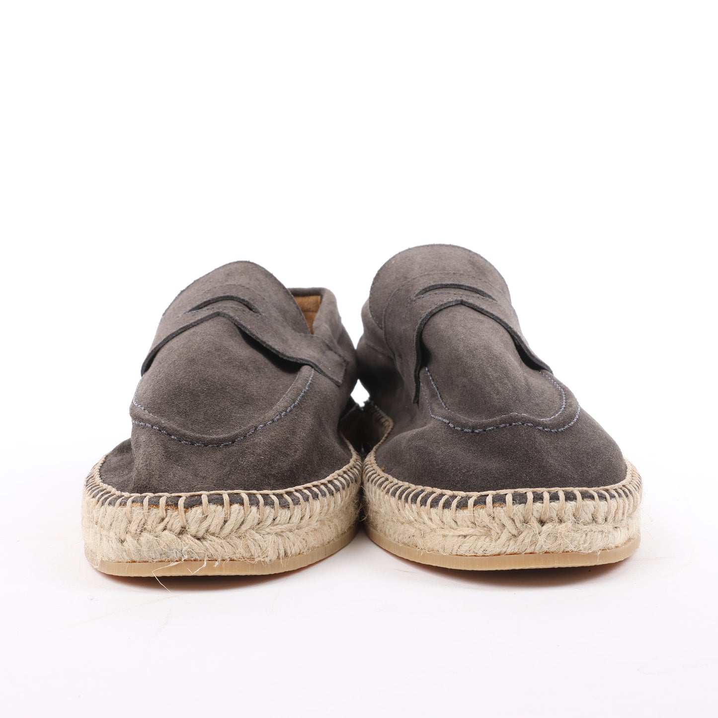 Espadrilles en daim ELEVENTY marron, côté 44 EU KEEP