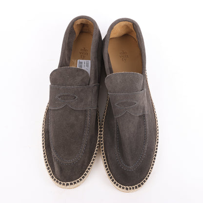 Espadrilles en daim ELEVENTY marron, côté 44 EU KEEP