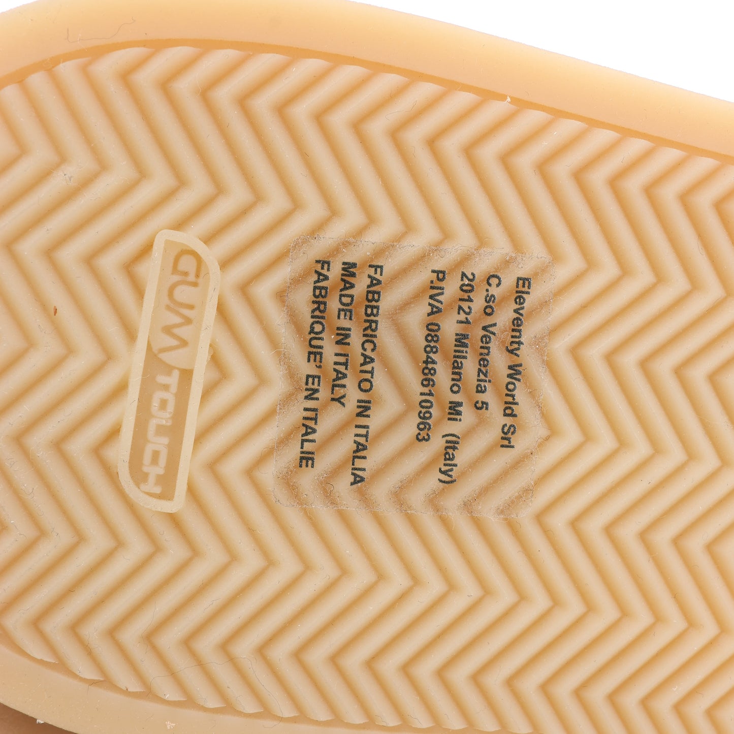 ELEVENTY Panelled Knitted Sneakers in Beige, Größe 44 EU