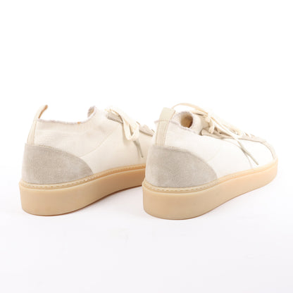 ELEVENTY Panelled Knitted Sneakers in Beige, Größe 44 EU