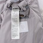 Eleventy Cable-Knit Puffer Wool x Cashmere Hooded Jacket in Light Gray, Size 50 IT