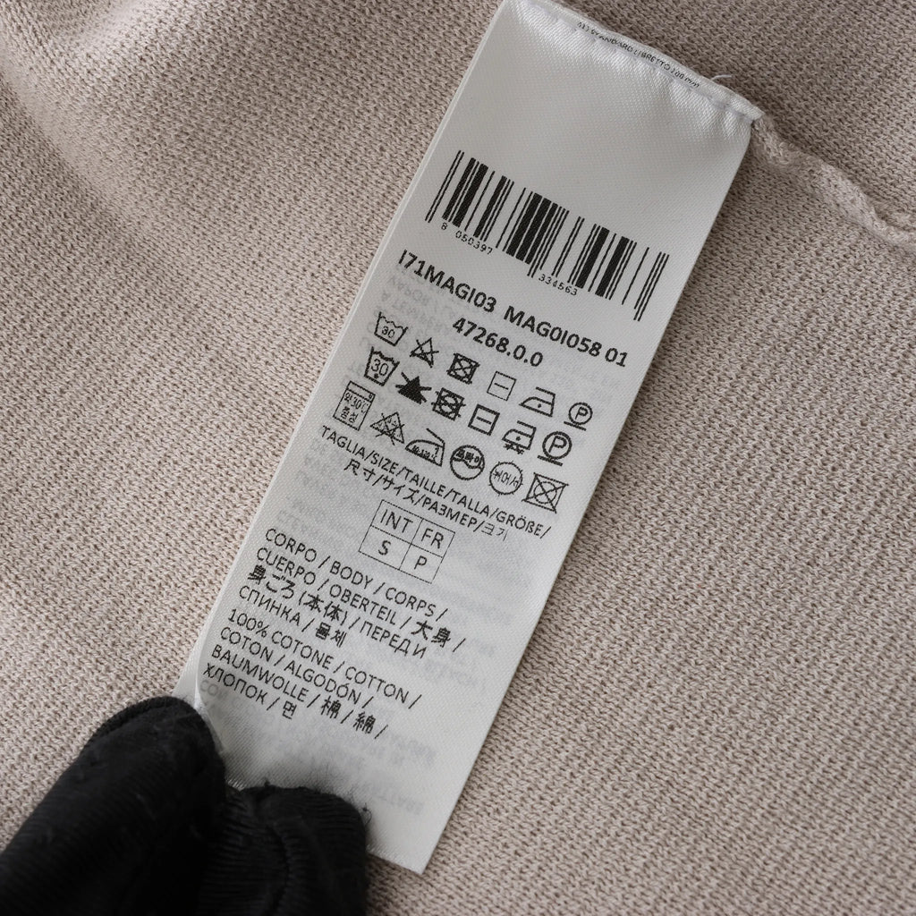 Eleventy Double-Breasted Blazer in Beige, Size S