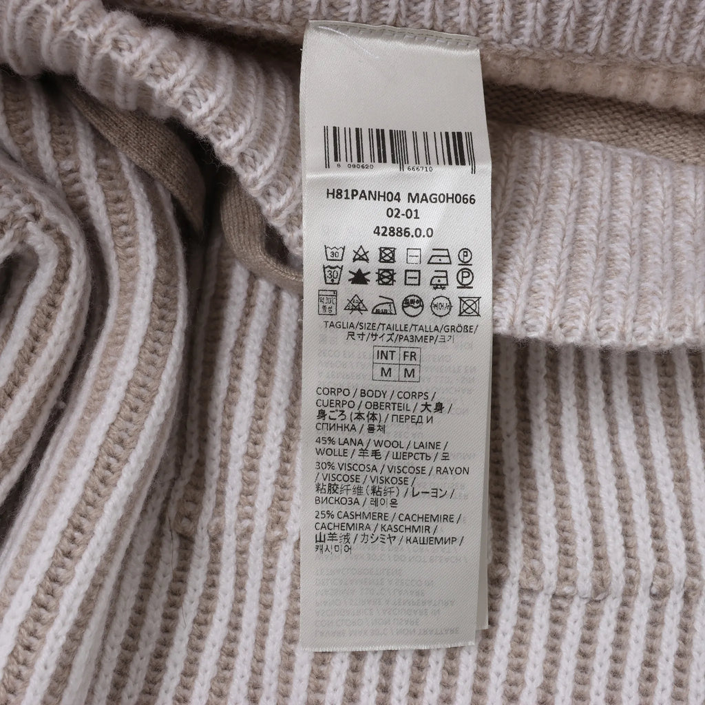 Eleventy Casual Wool Trousers in Light Gray, Size M