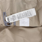 Eleventy Hooded Puffer Jacket in Beige, Size 50 IT